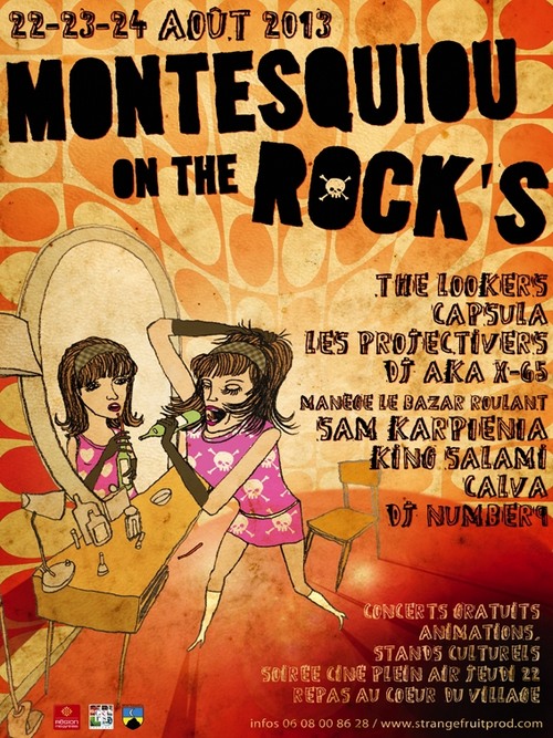 Affiche Montesquiou on the Rock's 2013