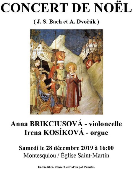 Concert de Noël. 28 décembre Montesquiou. Eglise St Martin
