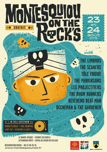 Affiche Montesquiou on rock's