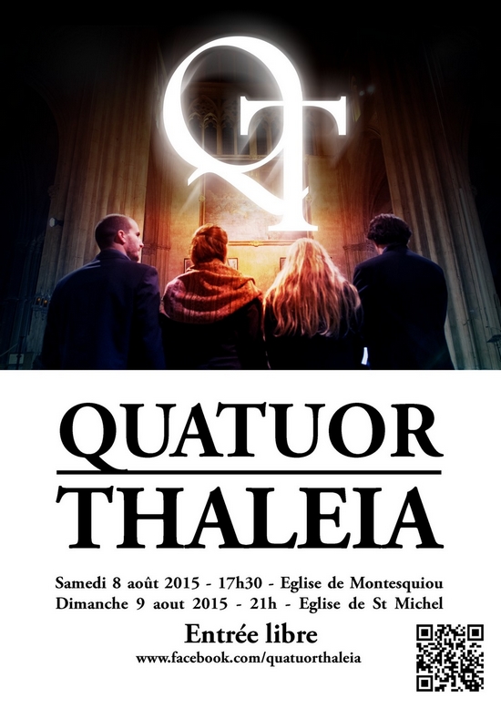 Affiche Quatuor Thaleia