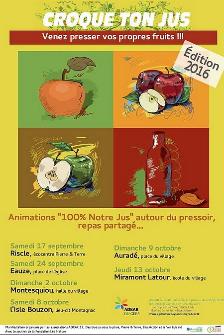 Affiche croque ton jus