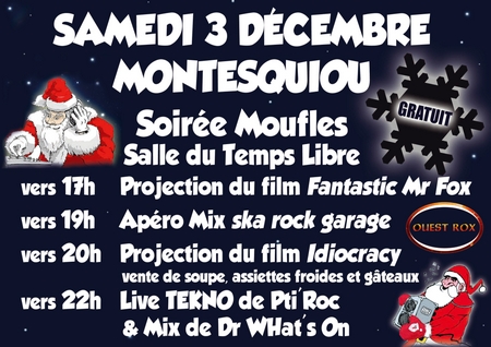Affiche soirée moufles