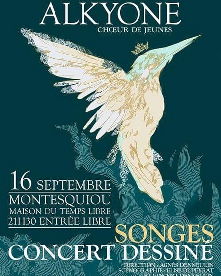 Affiche concert Alkyone Songes