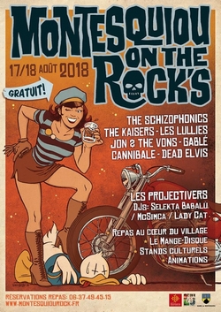 Affiche Montesquiou on the Rock's