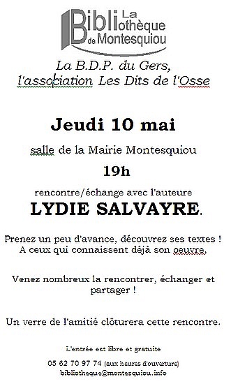 Affiche Salvayre