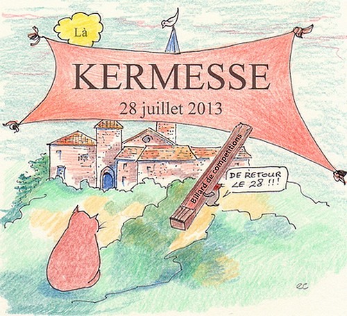 Affiche de la kermesse 2013