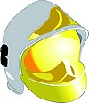Casque de pompier